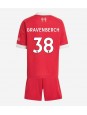 Liverpool Ryan Gravenberch #38 Replika Hemmakläder Barn 2025-26 Kortärmad (+ byxor)